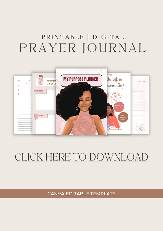 Prayer Journal - Digital File