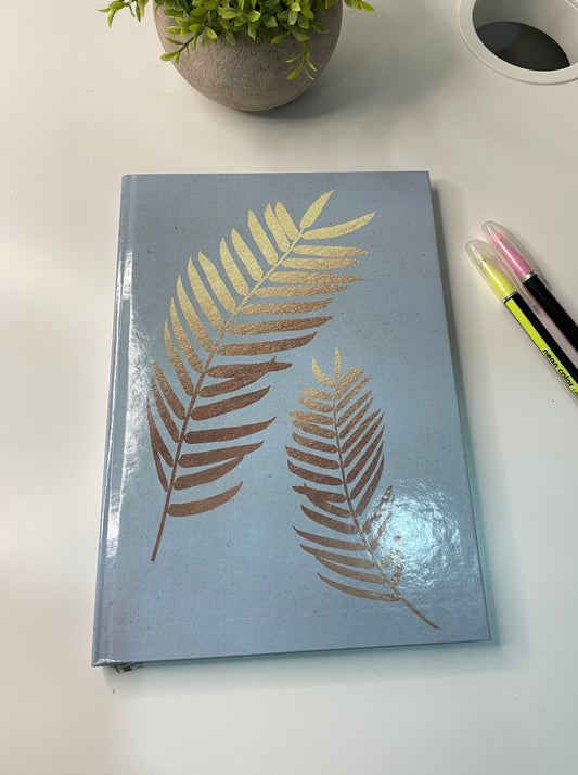 The Blue Leafy Notebook